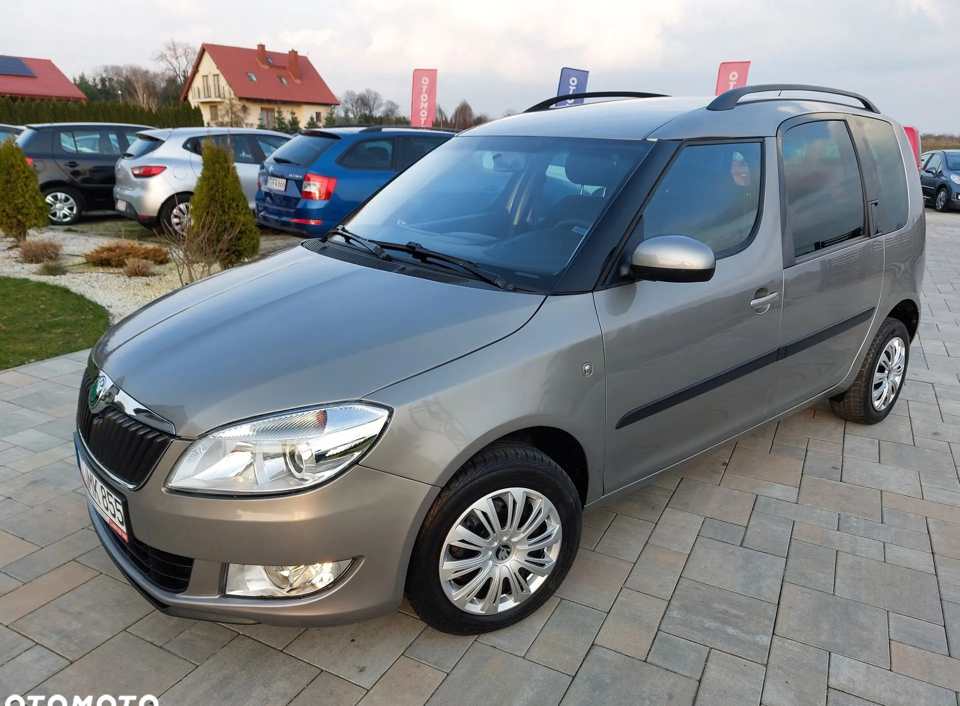 Skoda Roomster cena 19999 przebieg: 119000, rok produkcji 2012 z Maków Mazowiecki małe 781